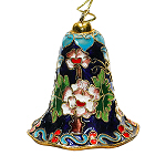 Glocke Weihnachtsglocken Weihnachtsdeko Deko Cloisonne Emaille 5474